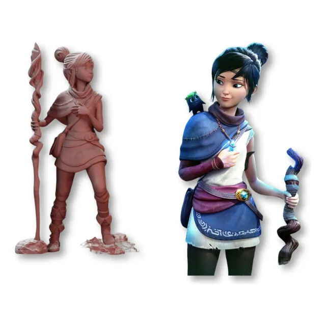 Figura Kena Bridge Of Spirits 30cm Impresión 3d Adorno