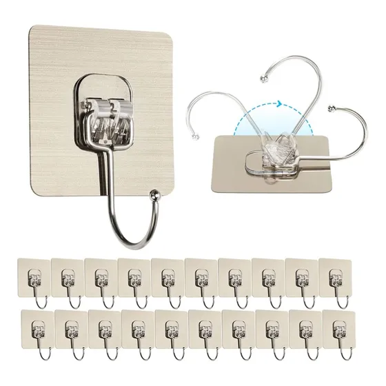 Ganchos Adhesivos Para Pared Colgar Resistentes 10 Unidades