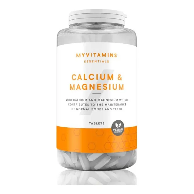 Calcio Magnesio 90tabs. Myprotein Myvitamins - Fisica Sabor Sin Sabor