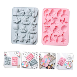 Molde Silicona Fantasía 14 Cavidades - Repostería Gelatinas Molde Silicona Fantasía 14 Cavidades - Repostería Gelatinas