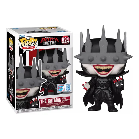 Funko Pop! Heroes: Dark Nights Death Metal - The Batman Who Laughs #524 2024 Fall Convention / New York Comic Con