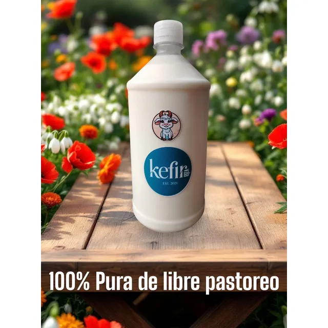 Leche De Cabra Pura De Libre Pastoreo 100% Orgánica