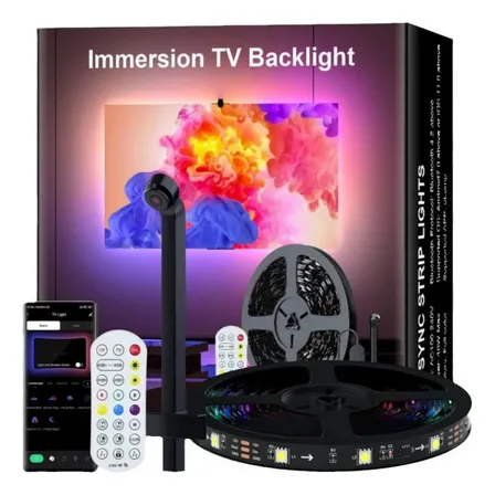 Retrolighting Led For Tv Recortable Luces Of 5 M Rgb