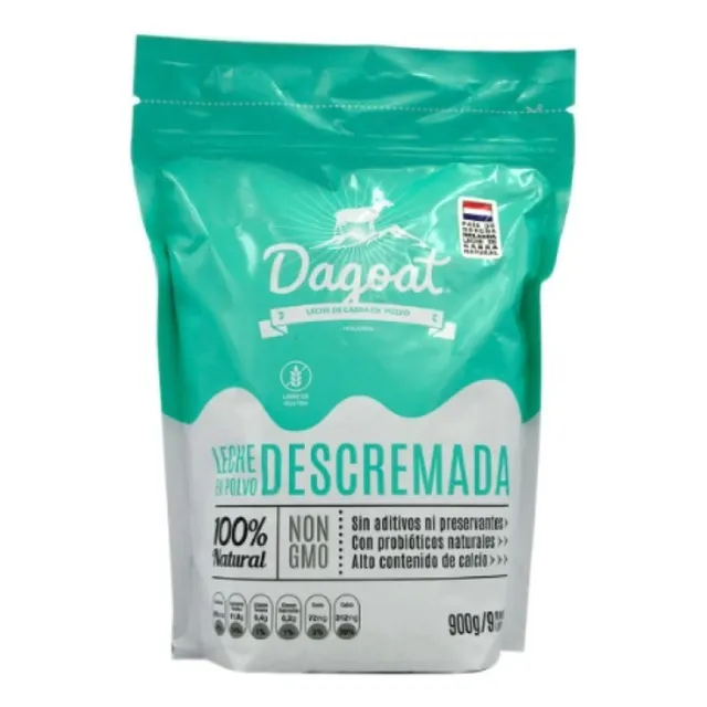 Leche De Cabra En Polvo Descremada 900gr Dagoat
