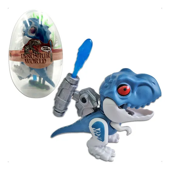 Brinquedo Dinossauro No Ovo Lança Míssil Longe Articulado