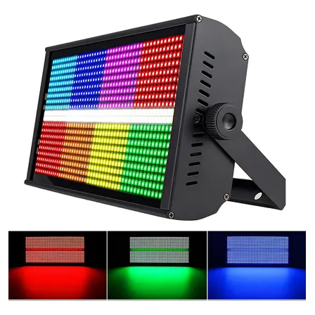 Strobo Atomic 1000w Led Rgbw Dmx Para Dj Adequado Para Apresentações De Palco, Shows De Luzes