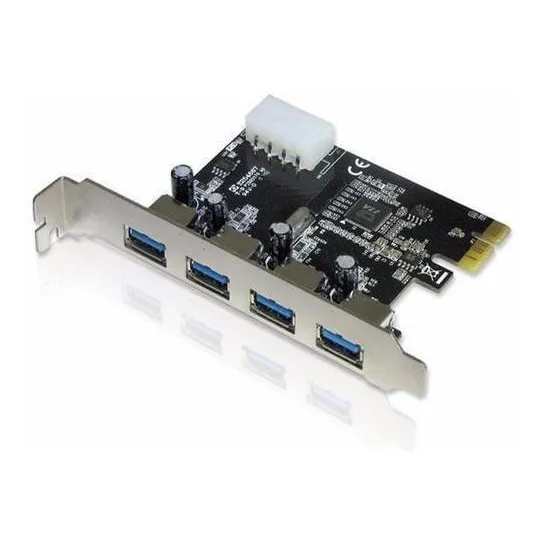 Placa Pci-e Usb Com 4 Portas Usb 3.0 5gbps F3 F-3217 50