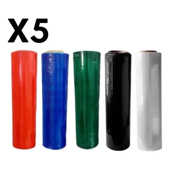 Rollo Bobina De Plastico Stretch Envoplast 50cm 450mts