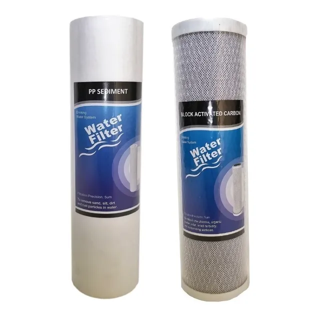 Reemplazo Filtro De Agua Sedimentos + Carbon Activado 10 Pul