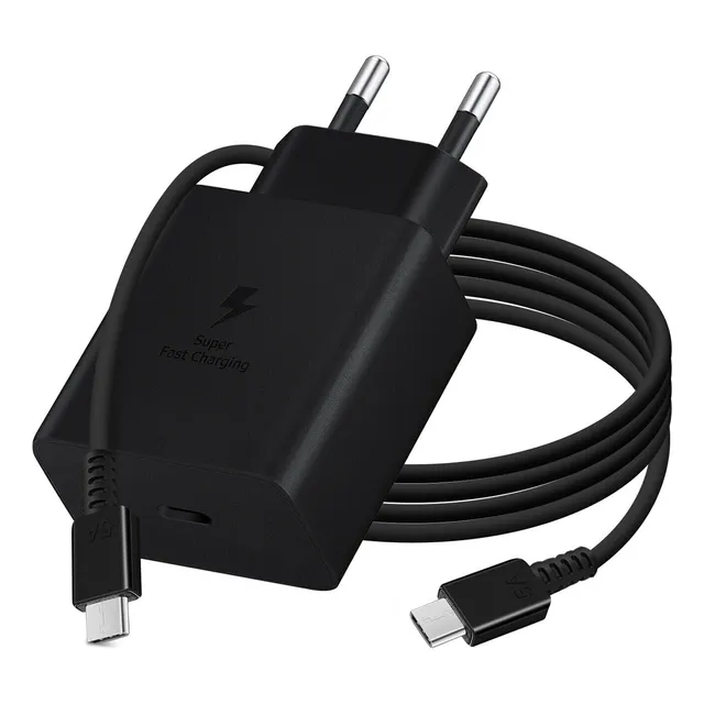 Cargador 45w Para Samsung S25 S24 S23 S22 Super Rapido+cable