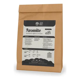Zion Farm - Azomite - Po De Rocha - Adubo Organico - 500gr Zion Farm - Azomite - Po De Rocha - Adubo Organico - 500gr
