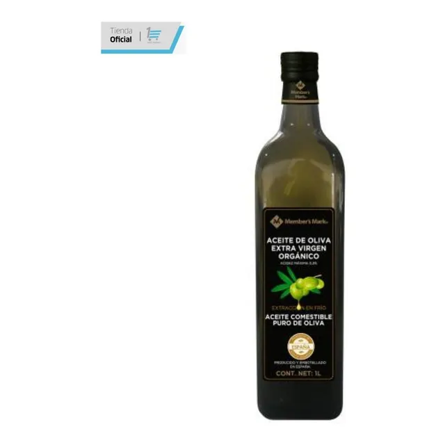 Aceite De Oliva Member's Mark Extra Virgen Orgánico 1 Lt
