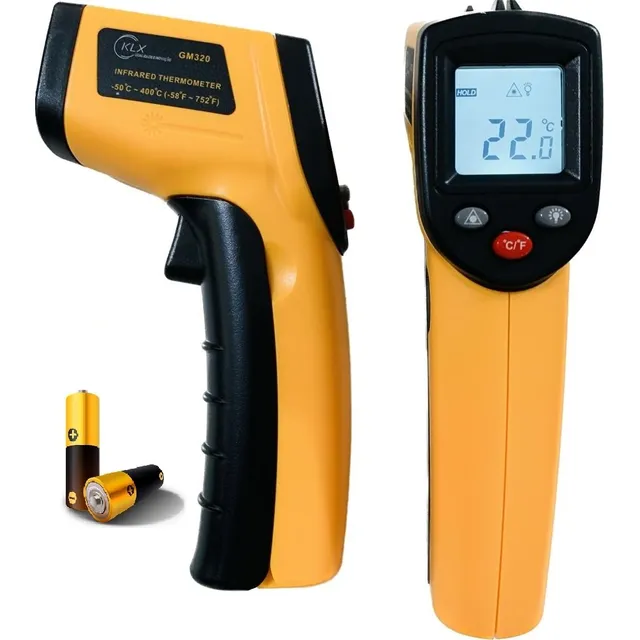 Termometro Laser Digital Industrial Temperatura -50 A 400°c