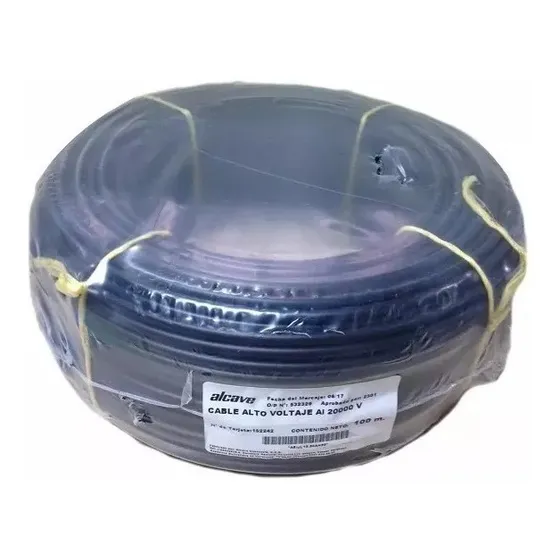 Cable Alta Tensión Doble Aislado Cerco Electrico Alcave 100m