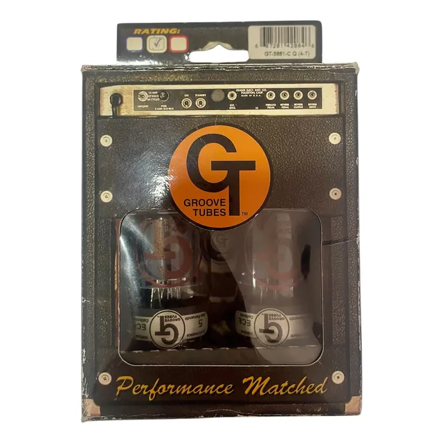 Bulbos  Grove Tube 6l6 Gold Series De Potencia Nuevos Mached