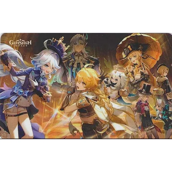 Tarjeta Bip Genshin Impact