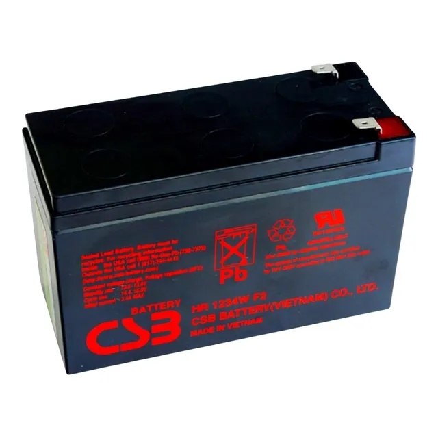 Hr1234 Csb 12v 9ah Ups Apc Be750g Back-ups 750 1xhr1234w