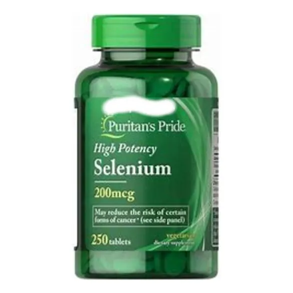 Selenio Selenium Antioxidante 200mcg Puritan 250 Tab