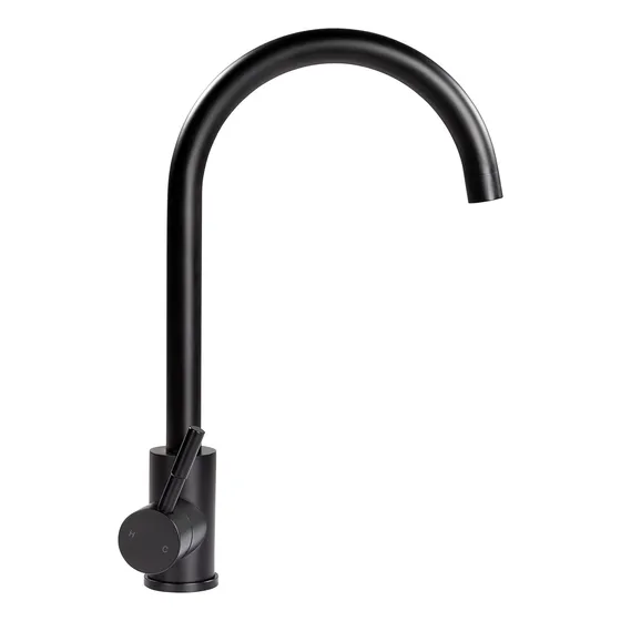 Grifo De Cocina De Cuello De Cisne Curvado Flow Max Para Rv 