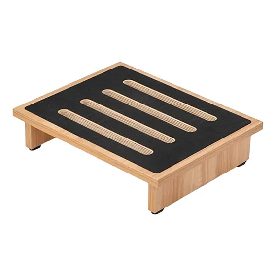 Taburete Ergonómico Con Reposapiés Para Escritorio,