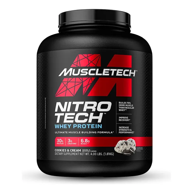 Nitro Tech Performance Series 4lb Muscletech (proteina)