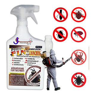 Ponle Fin Insecticida Domestico Contra Chinches - 1 Pz Ponle Fin Insecticida Domestico Contra Chinches - 1 Pz
