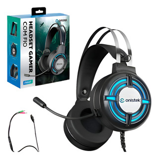 Headset Gamer Fone Preto De Ouvido C/ Microfone Pc Gaming Headset Gamer Fone Preto De Ouvido C/ Microfone Pc Gaming