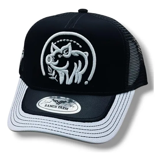 Gorra Ranch Farm Cerdos Para Adultos, Diseño Genial