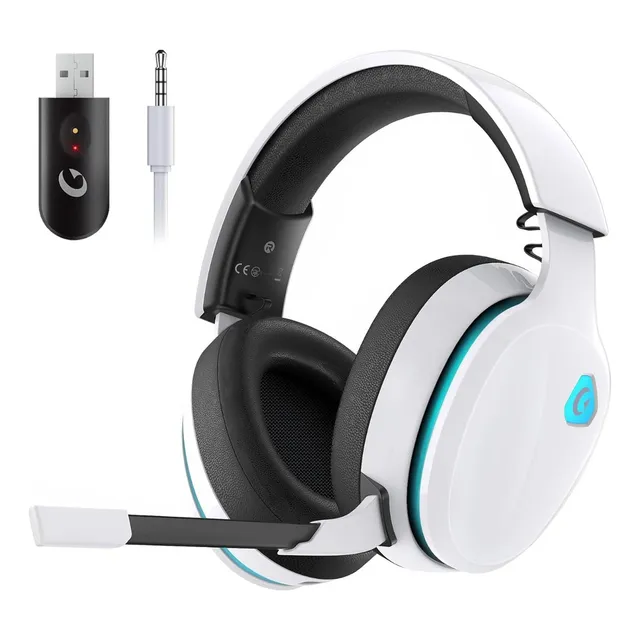 Auriculares Inalámbricos Para Juegos De 2,4 Ghz Para Pc Ps5