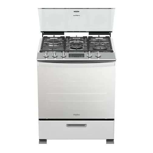 Cocina A Gas 6 Quemadores 30 Whirlpool Lwfr7300s
