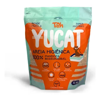 Areia BiodegradĂĄvel Premium Para Gatos 4kg Yucat Toh Dog Areia BiodegradĂĄvel Premium Para Gatos 4kg Yucat Toh Dog
