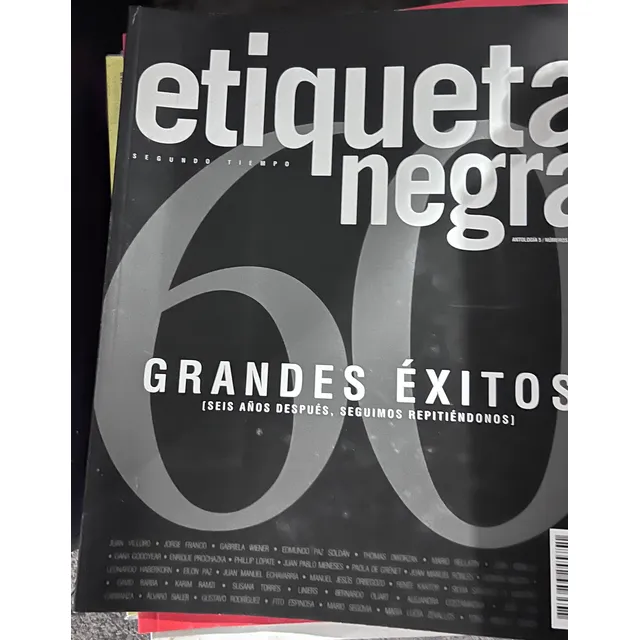 Colección Revista Etiqueta Negra Usados Y Nuevos