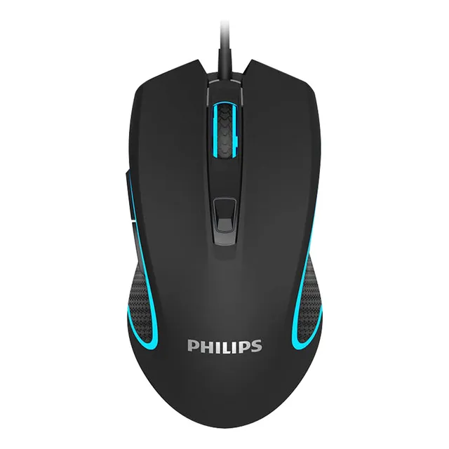 Mouse Gamer Alámbrico Philips 6 Botones Spk9413 Electrotom