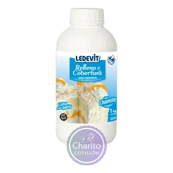 Relleno Y Cobertura Ledevit Lista Para Batir X 1 Litro