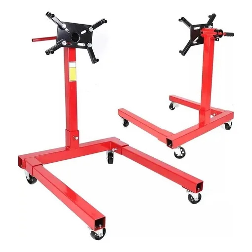 Soporte Burro 4 Patas Armar Motores Giratorio Mecanico 680kg