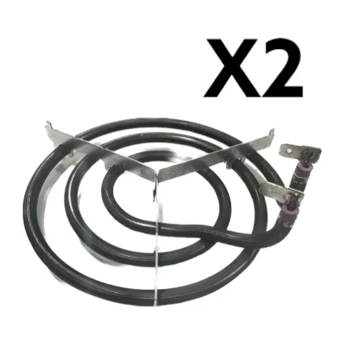 Resistencia Caracol Negro Cocina Electrica 110v 1000w