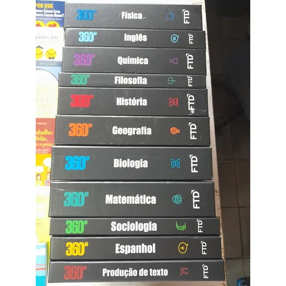 Boxs Projeto 360  Várias Matérias 130 Reais Cada