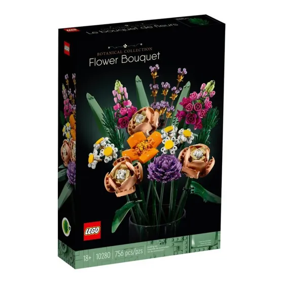 Lego Creator Ramo De Flores Flower Bouquet Botanical Collect Cantidad de piezas 756