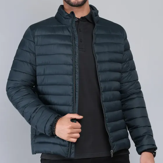 Parka Manga Larga Regular Fit Petróleo Arrow Pk33060pt