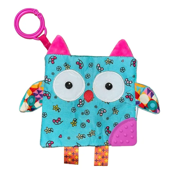 Sonajero Bebe Mordillo Chifle Bolsa Cruje Colgante