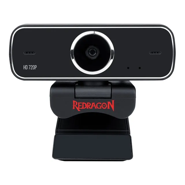 Cámara web Redragon Fobos GW600 HD 30FPS color negro