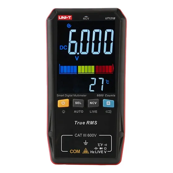 Tester Multimetro Inteligente Con Capacimetro Uni-t Ut121b