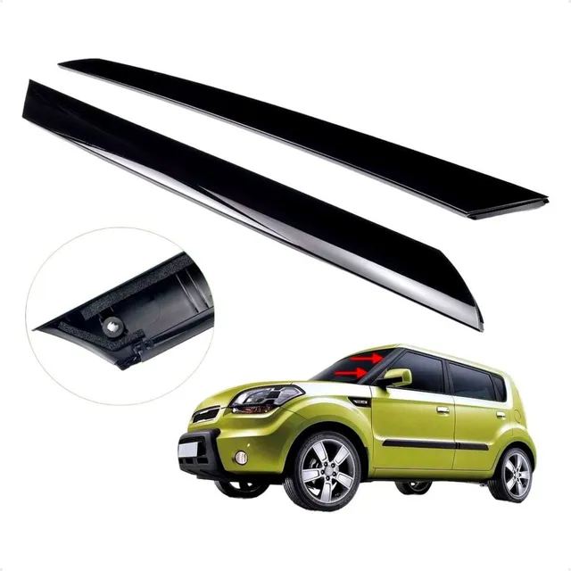 Moldura Coluna Externa Parabrisa Kia Soul Original Direito