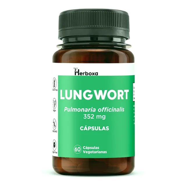 Herboxa Lungwort - 60 Cápsulas
