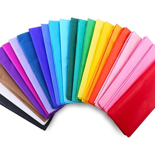 Folha Papel De Seda 50x70 Material Escolar C/100 Sortido Folha Papel De Seda 50x70 Material Escolar C/100 Sortido