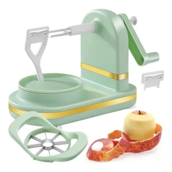 Pelador De Manzana Con Manivela Manual, Cortador De Manzana