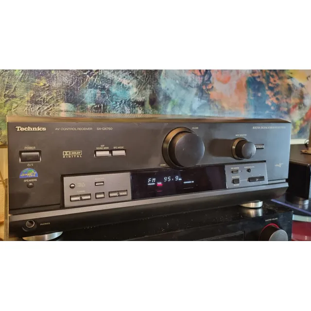 Technics Sa-dx750 Receiver Am Fm Stereo Vintage