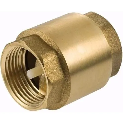 Valvula Check 1/2 Pulgada Bronce Horizontal