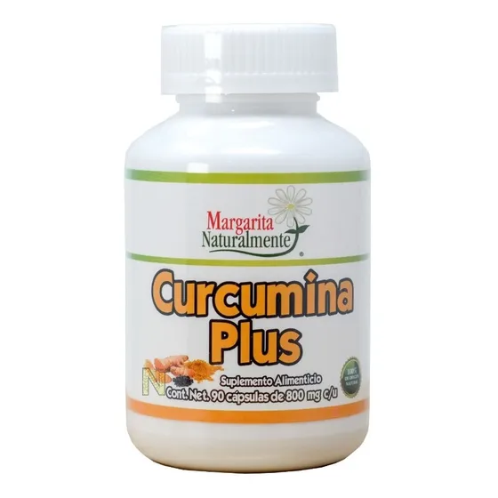 Curcumina Plus 90 Cápsulas Margarita Naturalmente