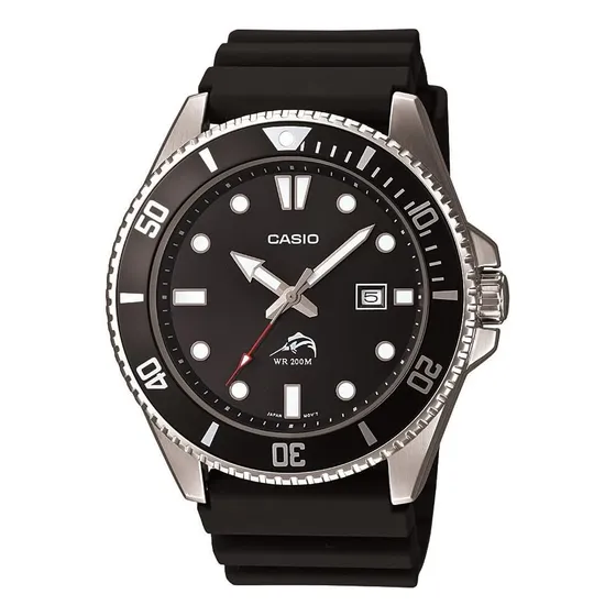 Reloj Para Hombre Casio, Acero Inoxidable, Negro, 44 Mm